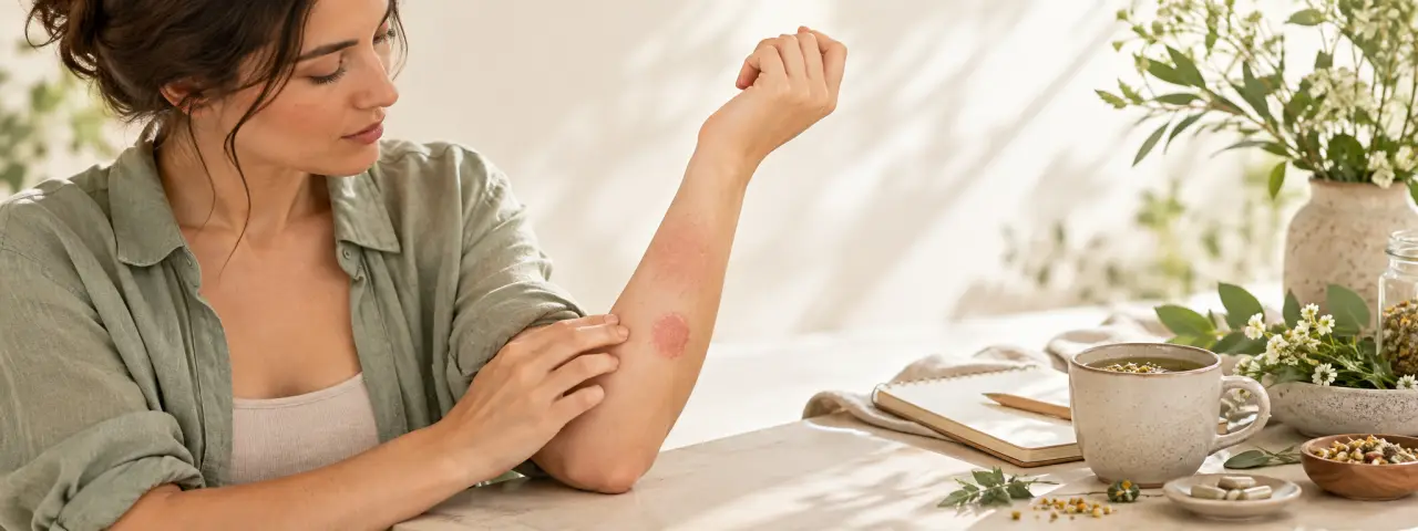 Éruption cutanée et stress : distinguer les plaques passagères des lésions à faire examiner