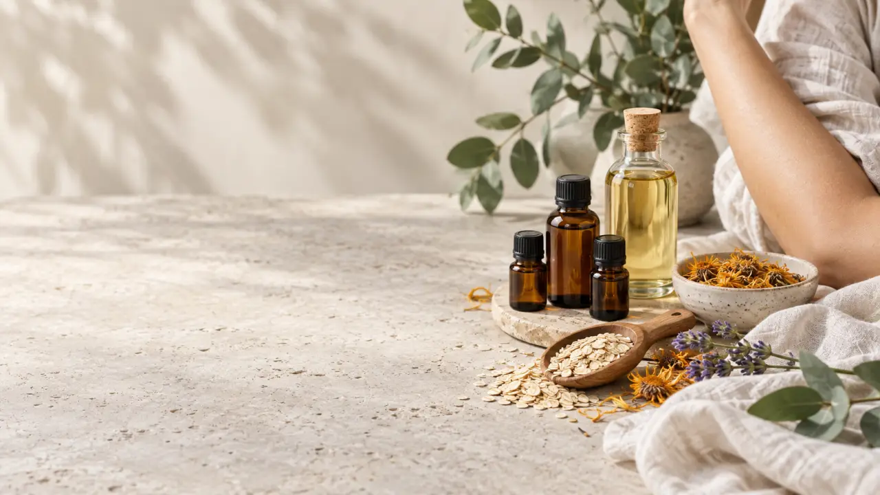 Quelles huiles essentielles pour l’eczéma : choisir, diluer et éviter les irritations ?