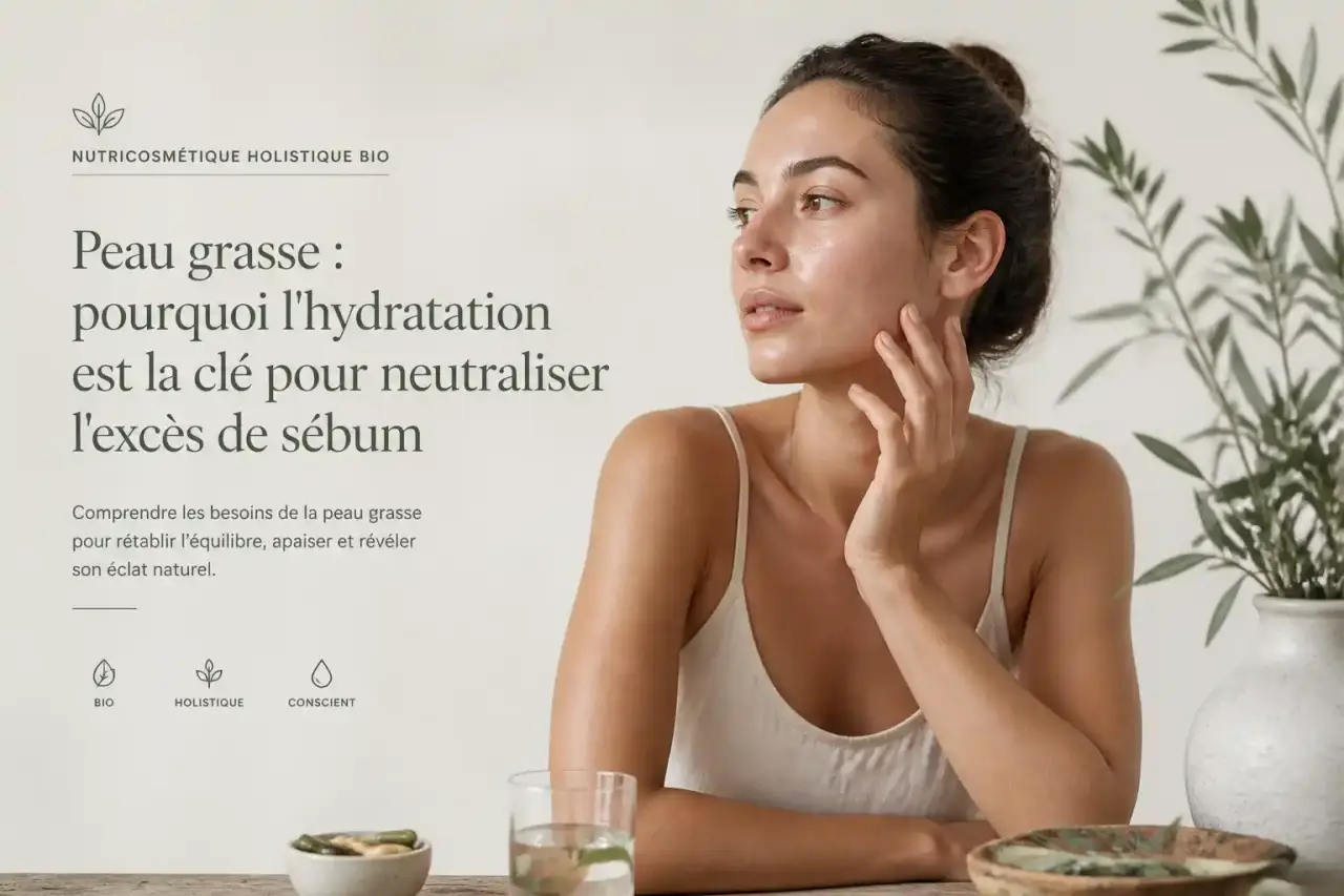 Peau grasse : pourquoi l'hydratation est la clé pour neutraliser l'excès de sébum