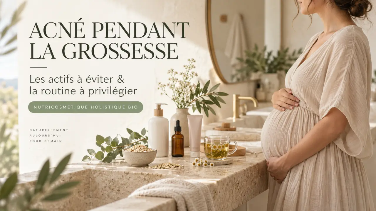 Acné pendant la grossesse : les actifs à éviter et la routine à privilégier